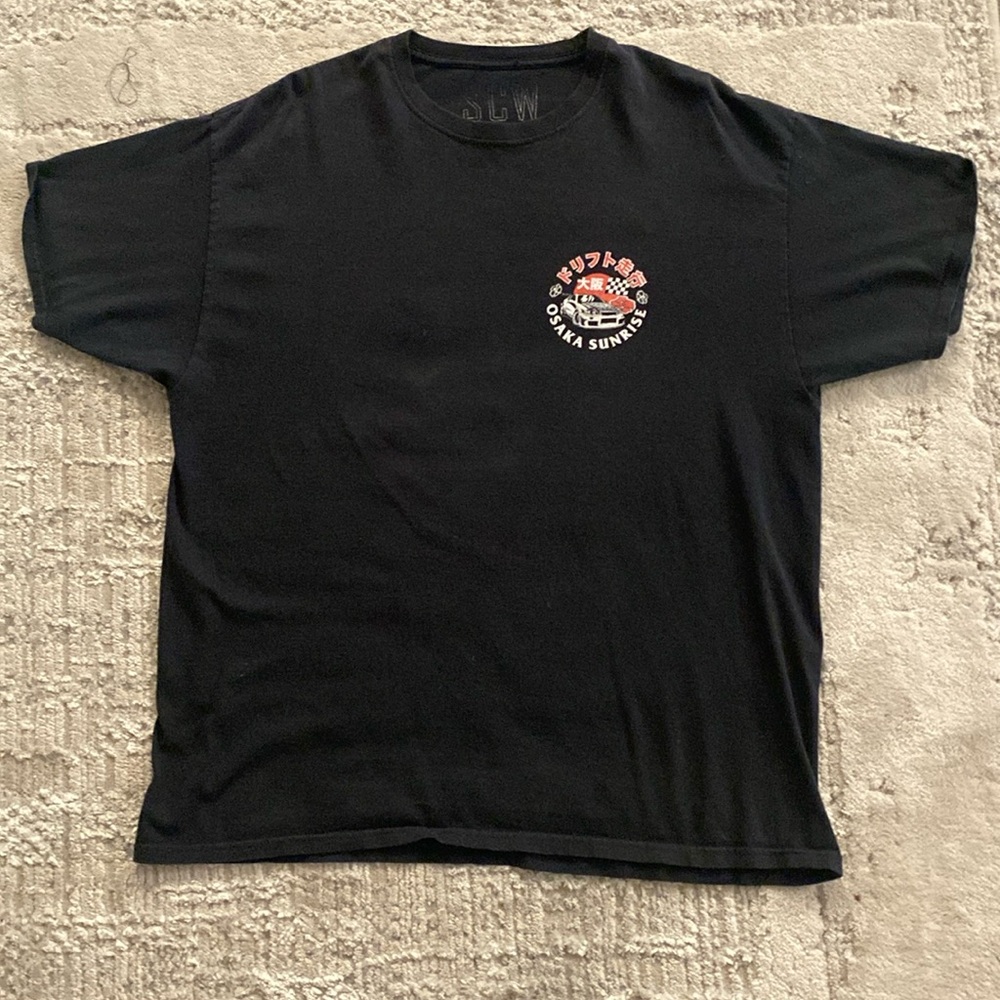 Japanese Osaka sunrise Car shirt
